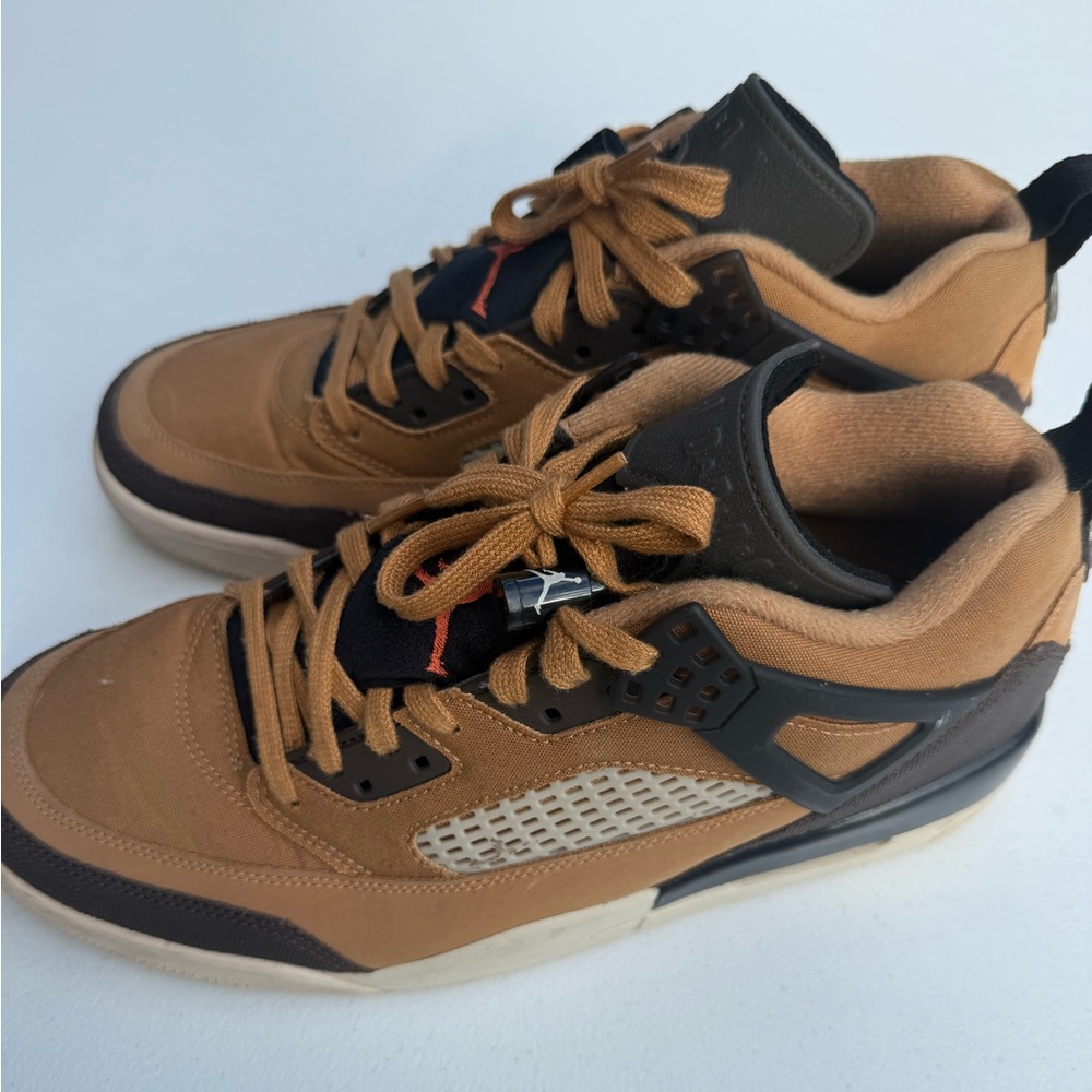 Jordan Spizike Low "Flax/Baroque Brown/Black/Sanddrift" Men's Shoe Men’s Size 11